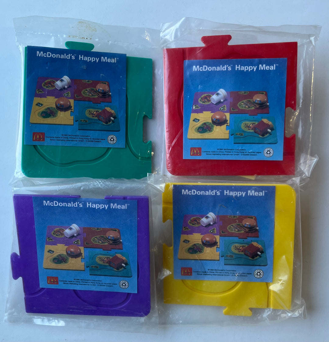 Netherlands, 1995/09, Happy Meal Set, Tricky Trackers Race Plate