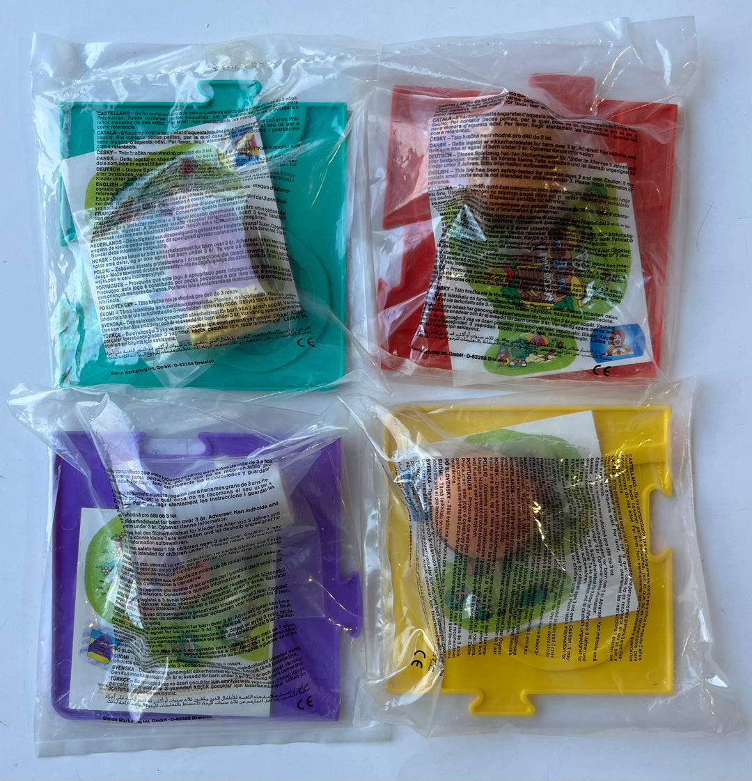 Netherlands, 1995/09, Happy Meal Set, Tricky Trackers Race Plate