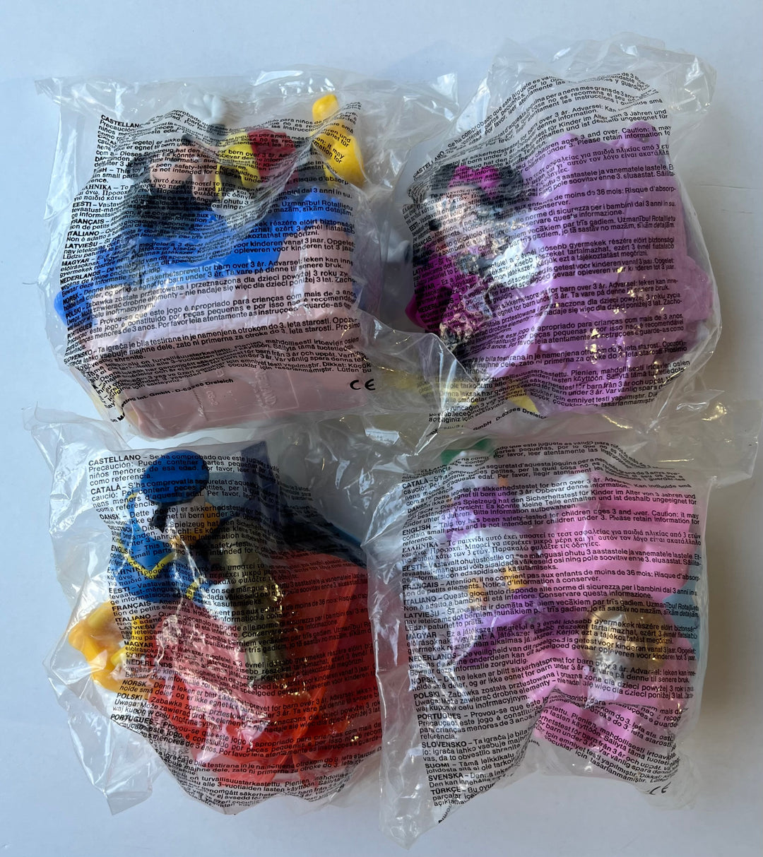 Netherlands, 1996/02, Happy Meal set, Disneyland Parijs