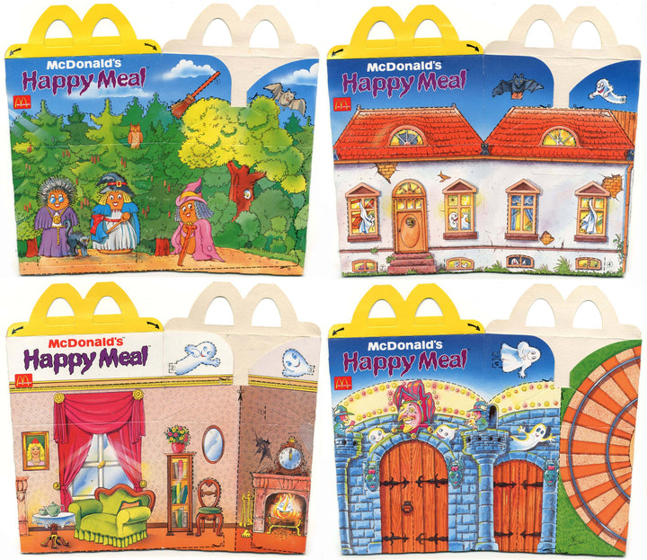 Netherlands, 1996/04, Happy Meal Boxes, Monster McNuggets