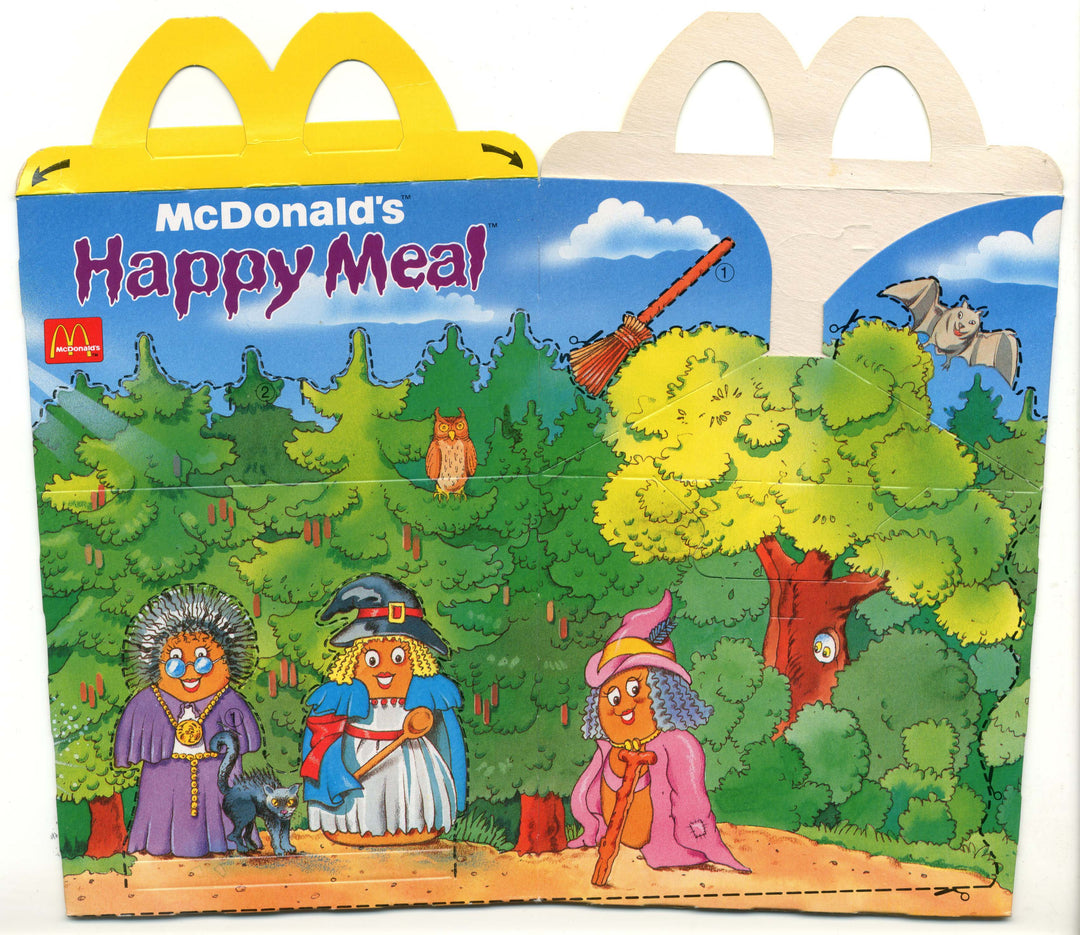 Netherlands, 1996/04, Happy Meal Boxes, Monster McNuggets