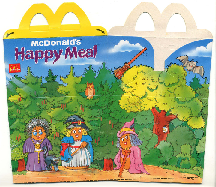 Netherlands, 1996/04, Happy Meal Boxes, Monster McNuggets