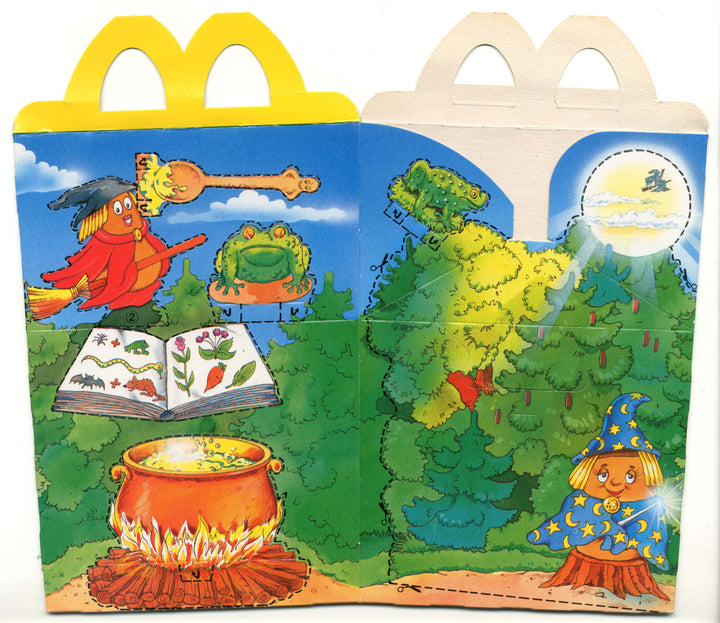 Netherlands, 1996/04, Happy Meal Boxes, Monster McNuggets