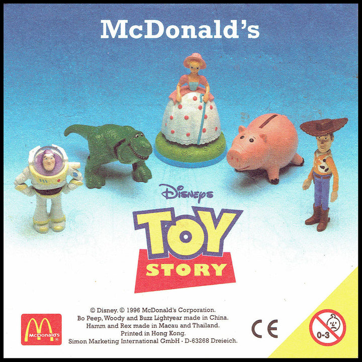Netherlands, 1996/05, Happy Meal set, Toy Story
