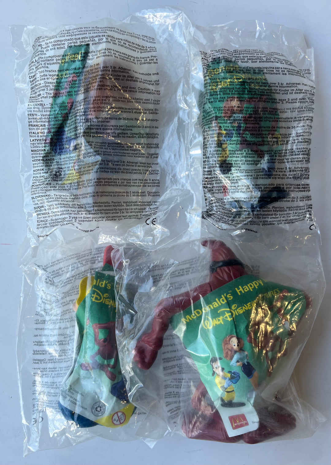 Netherlands, 1996/07, Happy Meal set, Goofy Movie