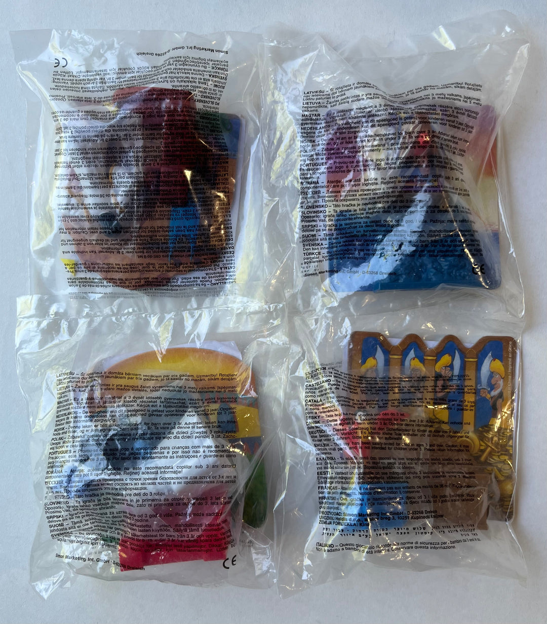 Netherlands, 1997/01, Happy Meal set, Aladdin, The Movie