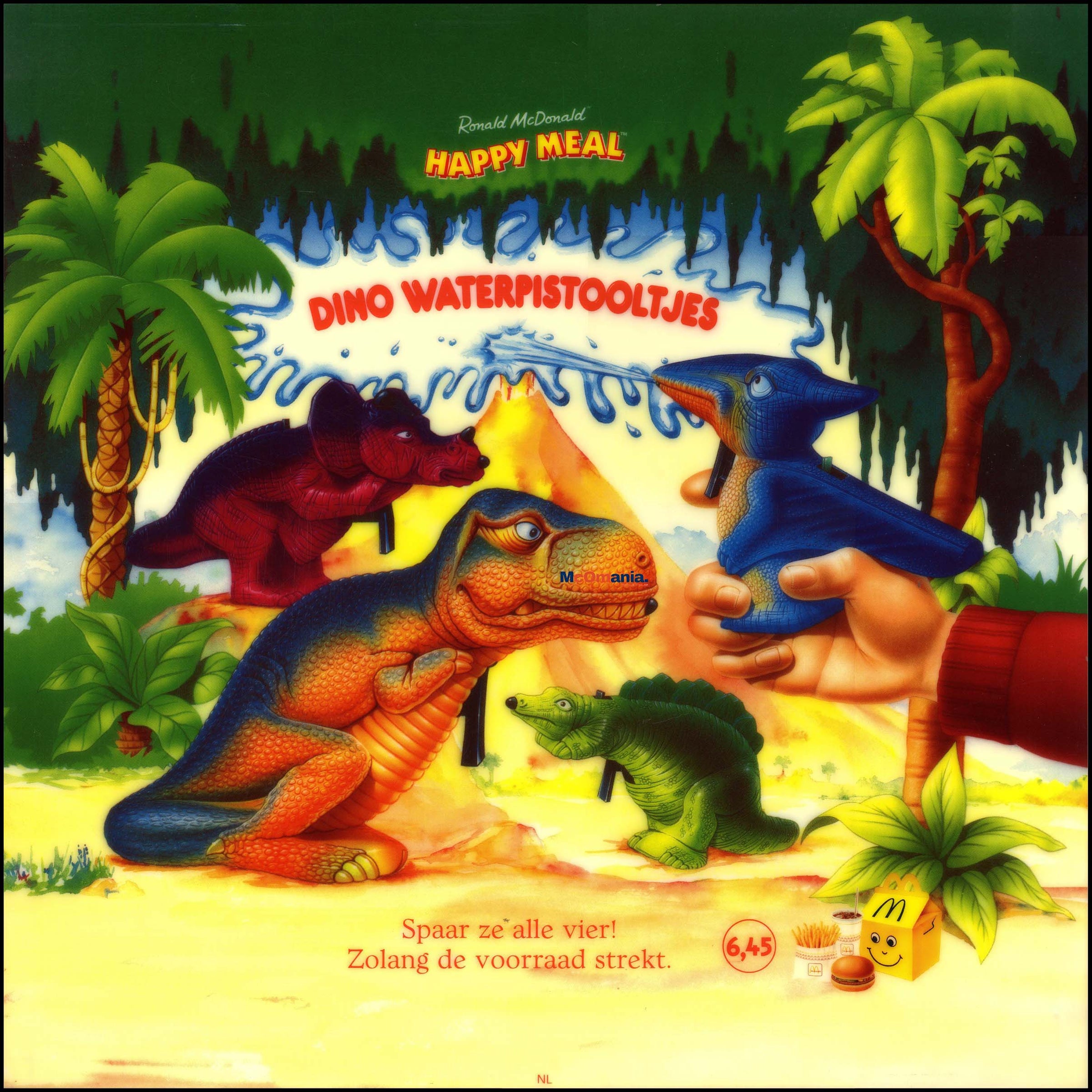 1997/08 Dino Waterpistooltjes