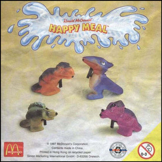 1997/08 Dino Waterpistooltjes