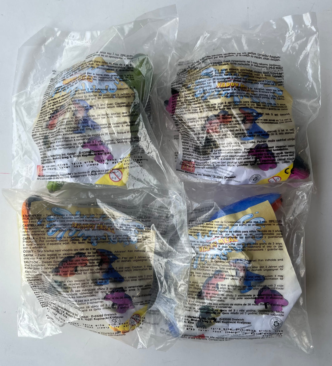 Netherlands, 1997/08, Happy Meal set, Waterpistooltjes
