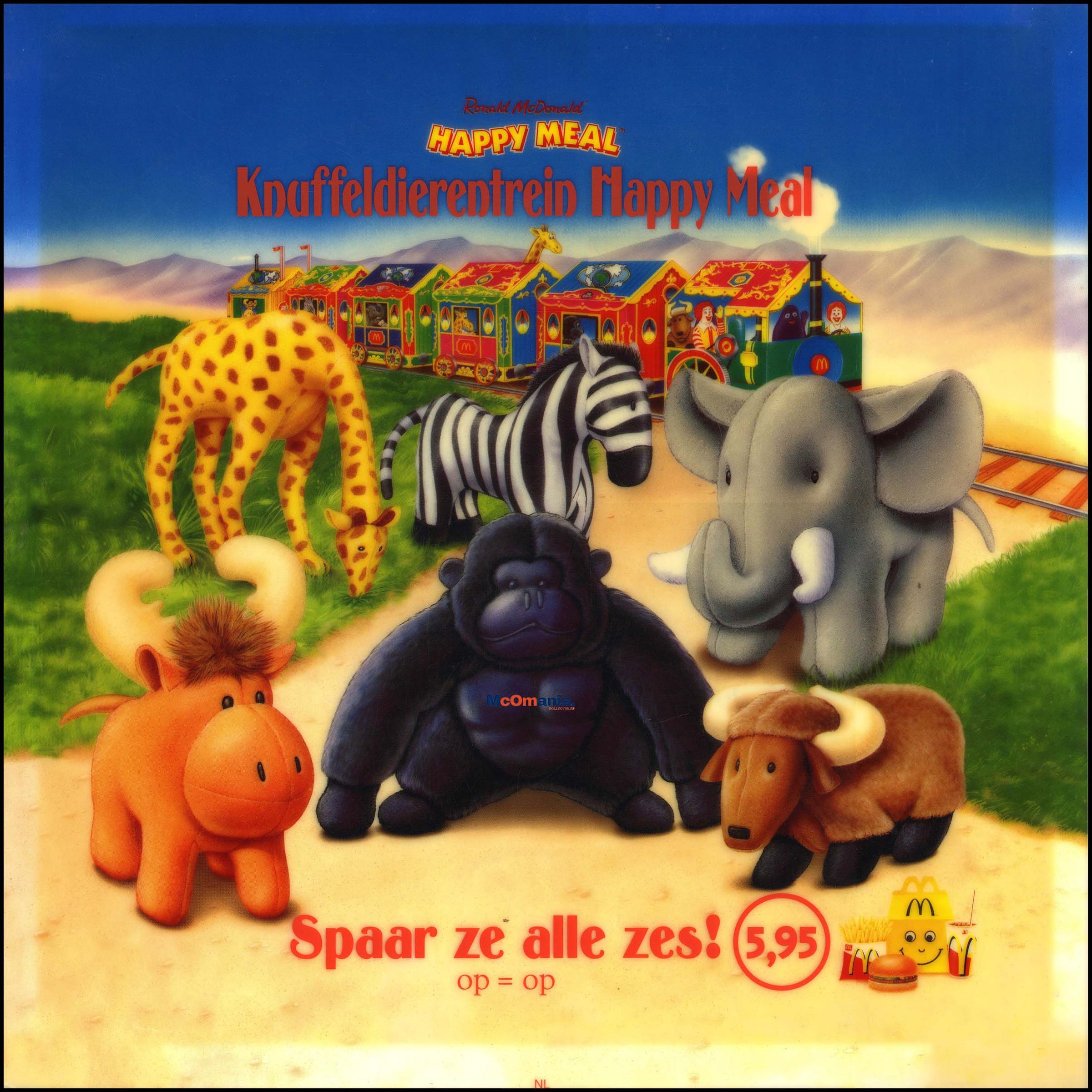 1998/01 Knuffeldierentrein