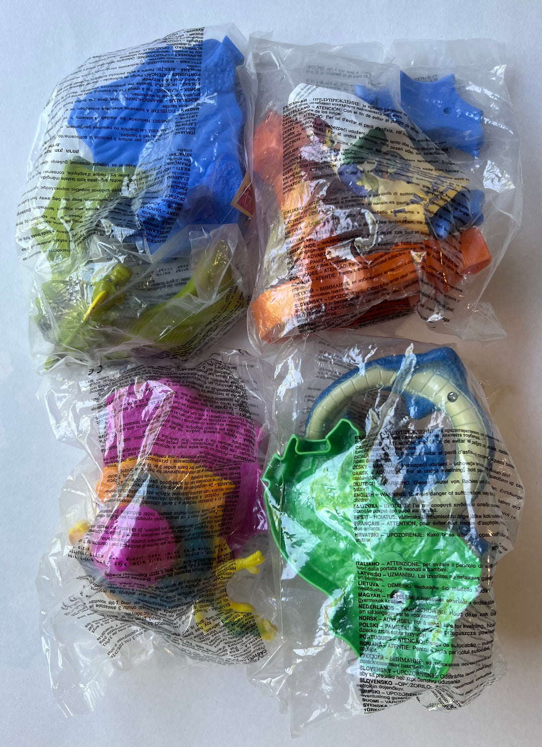 Netherlands, 1998/03, Happy Meal set, Vliegende draken