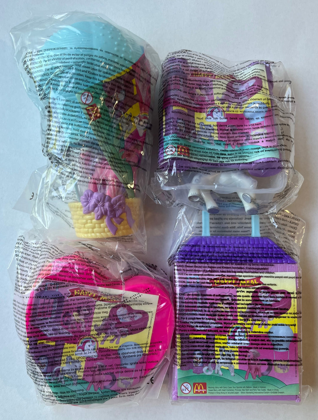 Netherlands, 1999/05, Happy Meal set, My Little Pony