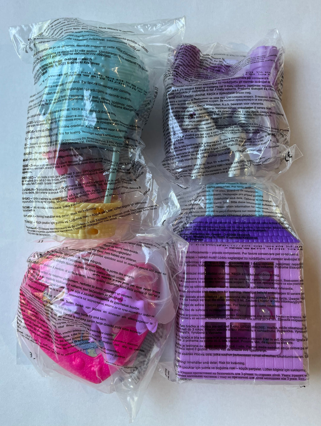 Netherlands, 1999/05, Happy Meal set, My Little Pony