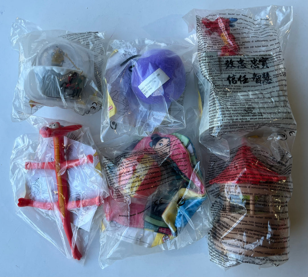 Netherlands, 1999/12, Happy Meal set, Mulan II