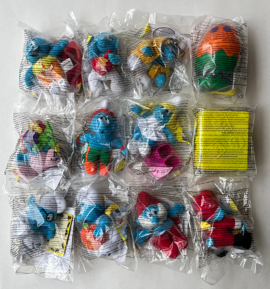 Netherlands, 2000/01 Happy Meal Set, De Smurfen