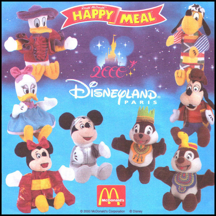 Netherlands, 2000/05, Happy Meal set, Disneyland Parijs 2000