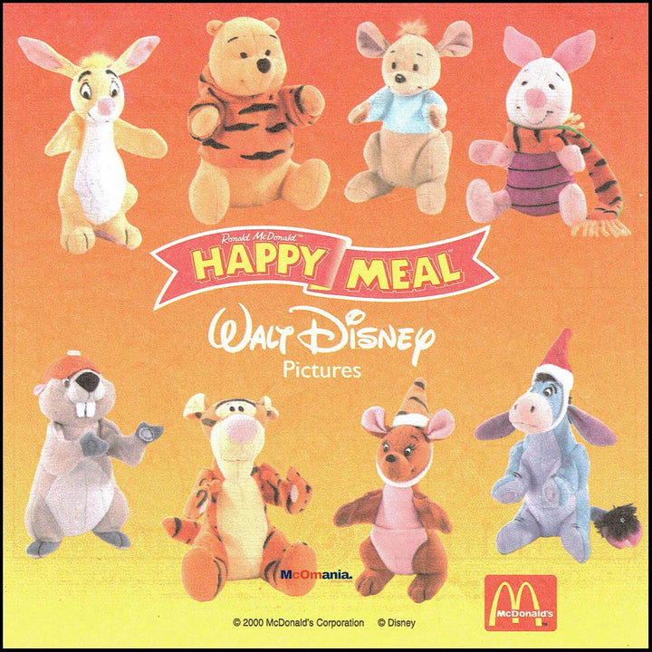 Netherlands, 2000/07, Happy Meal set, Teigetjes
