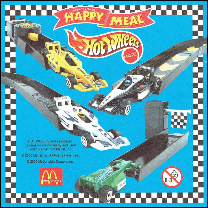 Netherlands, 2000/11, Happy Meal Set, HotWheels