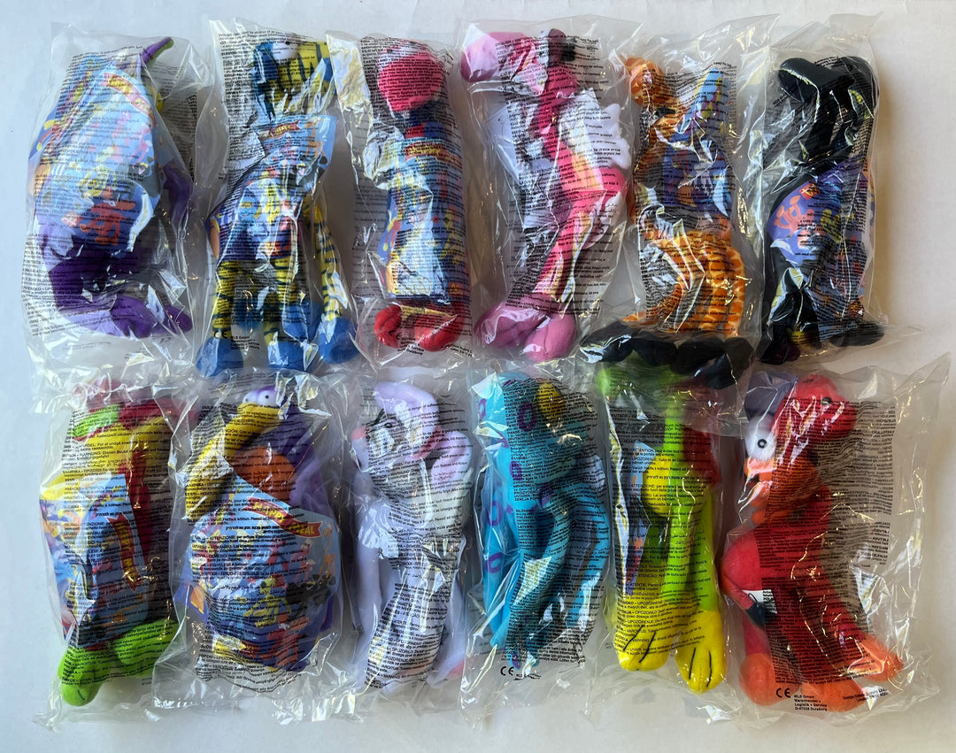 Netherlands, 2001/01, Happy Meal set, Buigzame beesten