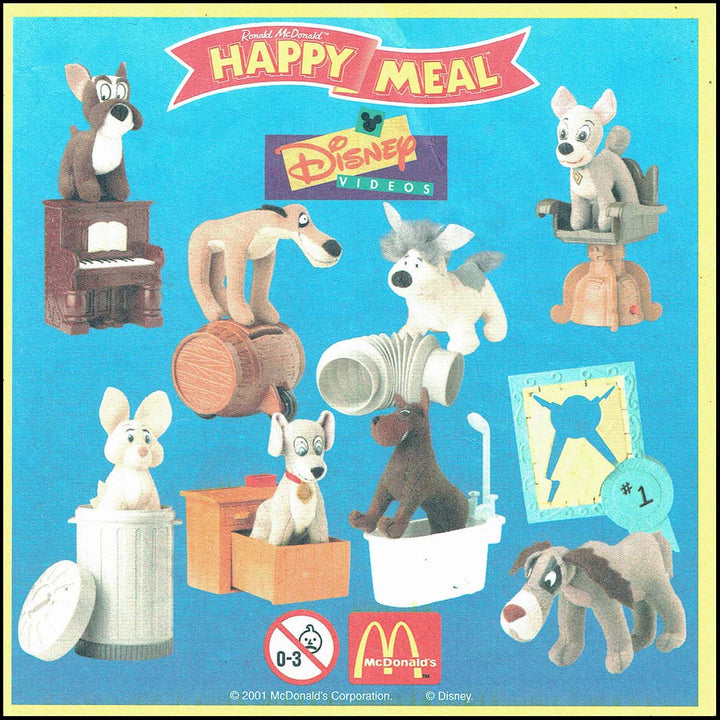 Netherlands, 2001/04, Happy Meal Set, Lady en de Vagebond