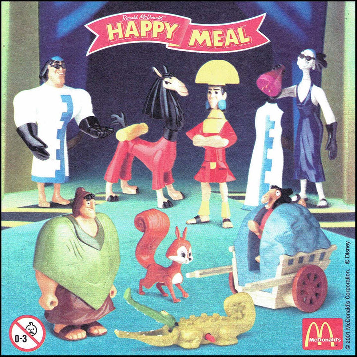 Netherlands, 2001/07, Happy Meal set, Keizer Kuzco
