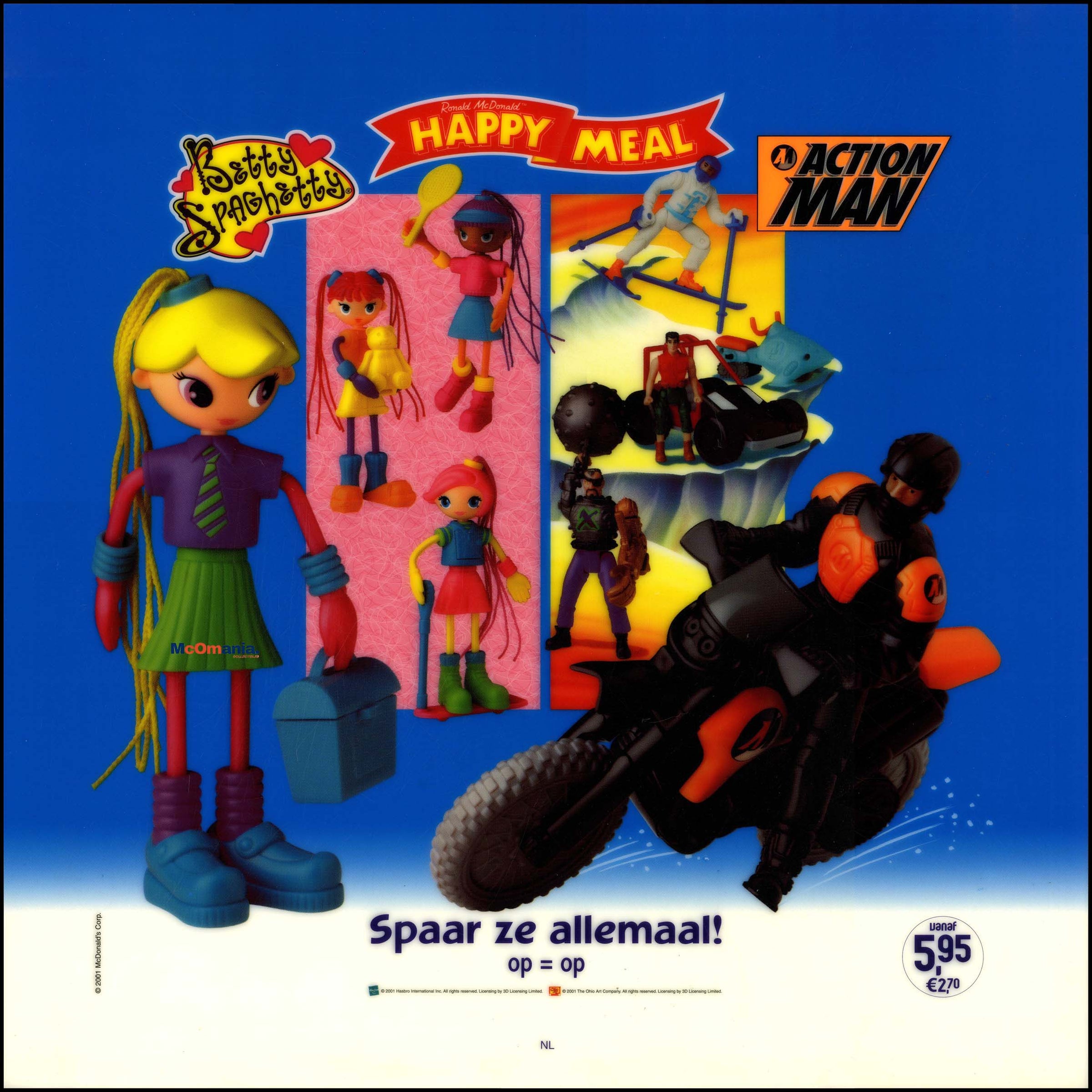 2001/10 Betty Spaghetty - Action Man