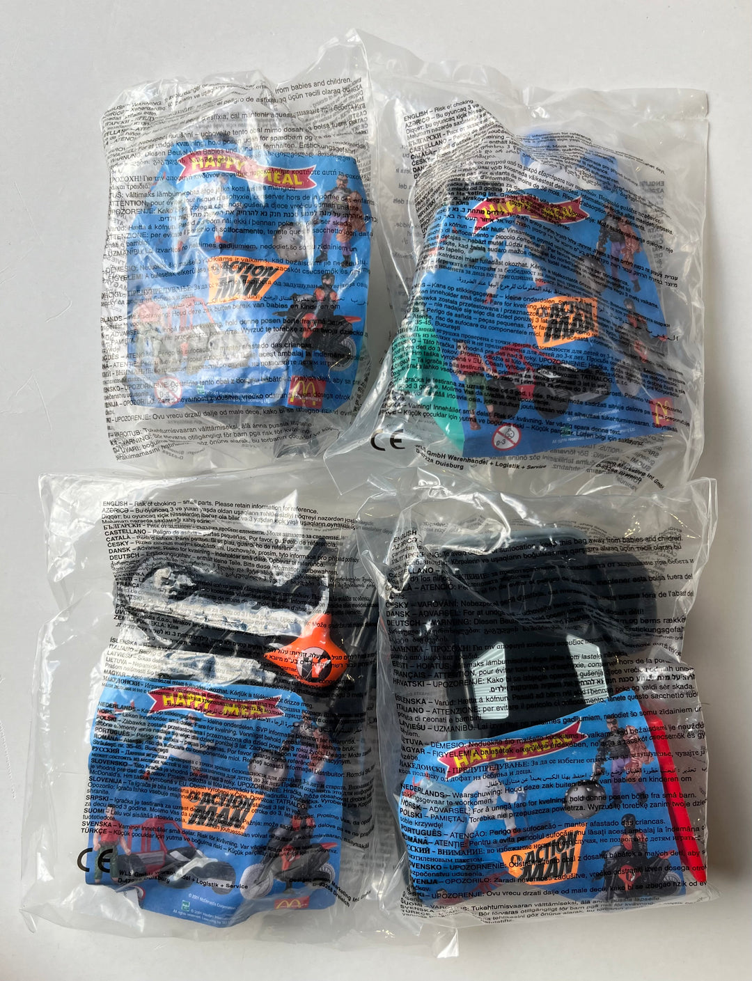 Netherlands, 2001/12, Happy Meal set, Action Man