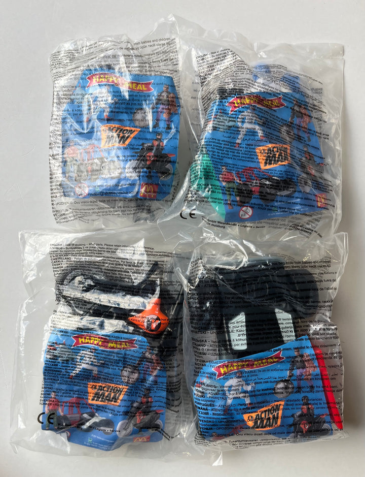 Netherlands, 2001/12, Happy Meal set, Action Man