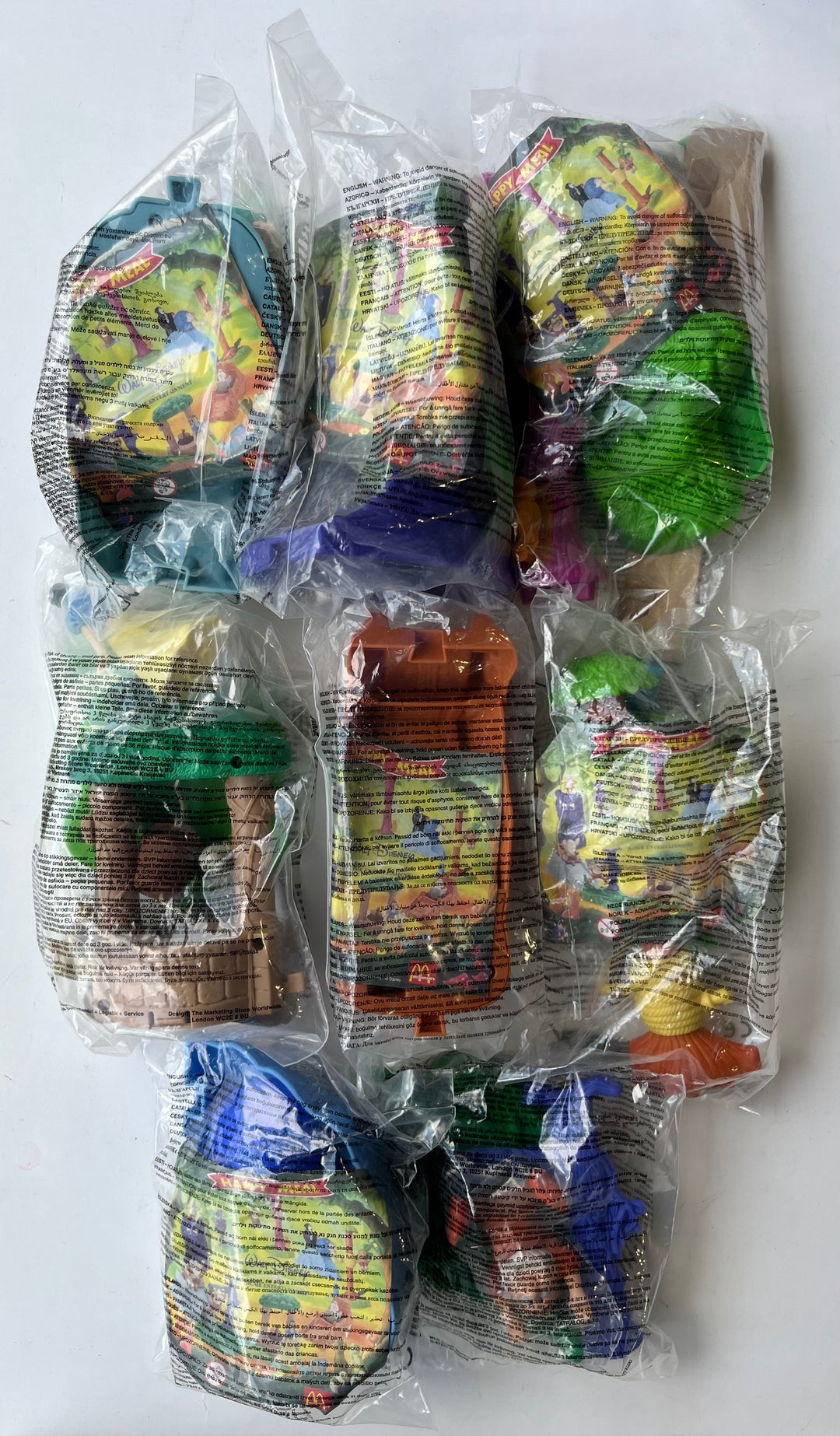 Netherlands, 2001/13, Happy Meal set, Sneeuwwitje en de zeven dwergen