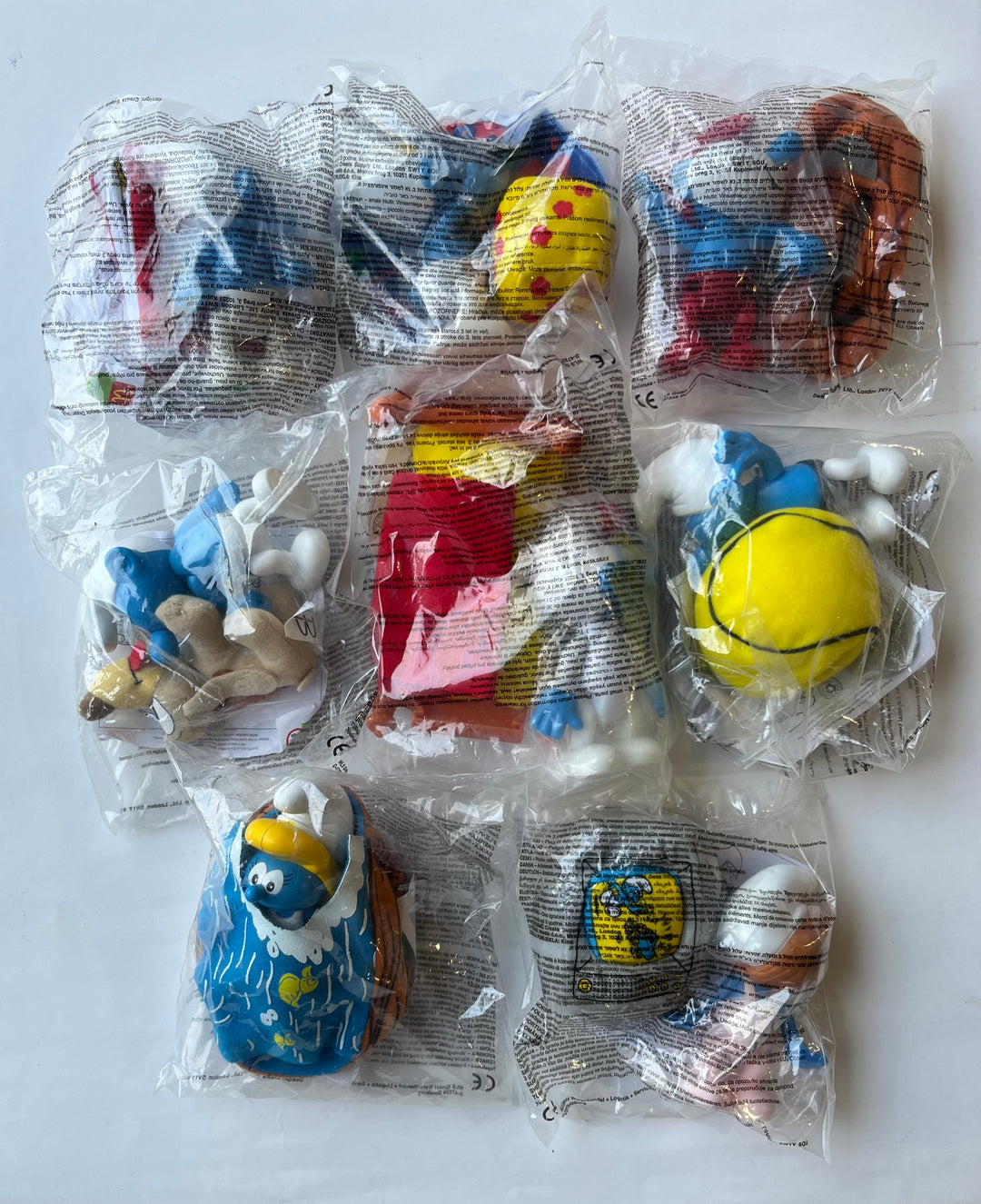 Netherlands, 2002/01, Happy Meal set, Smurfen