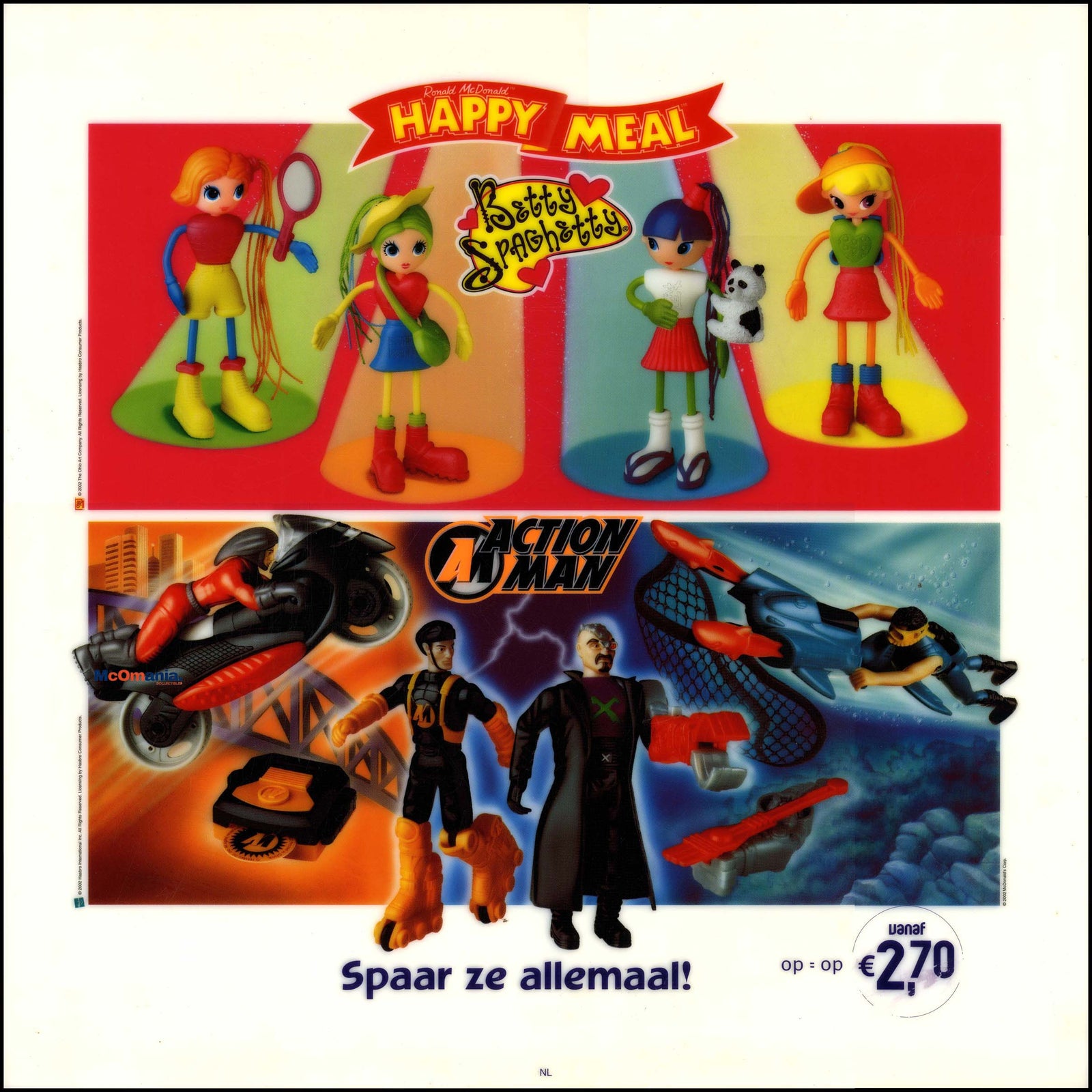 2002/04 Betty Spaghetty - Action Man