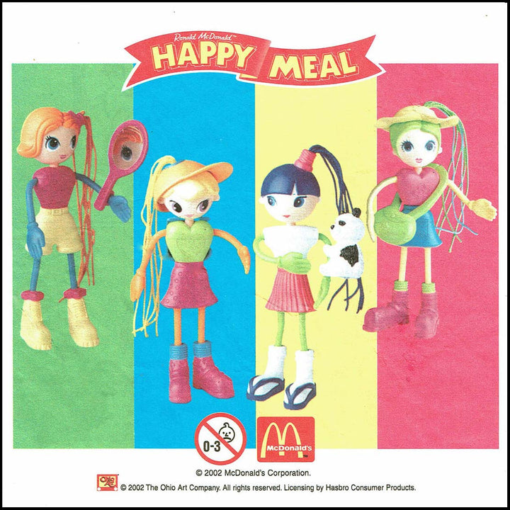 Netherlands, 2002/04, Happy Meal set, Betty Spaghetti