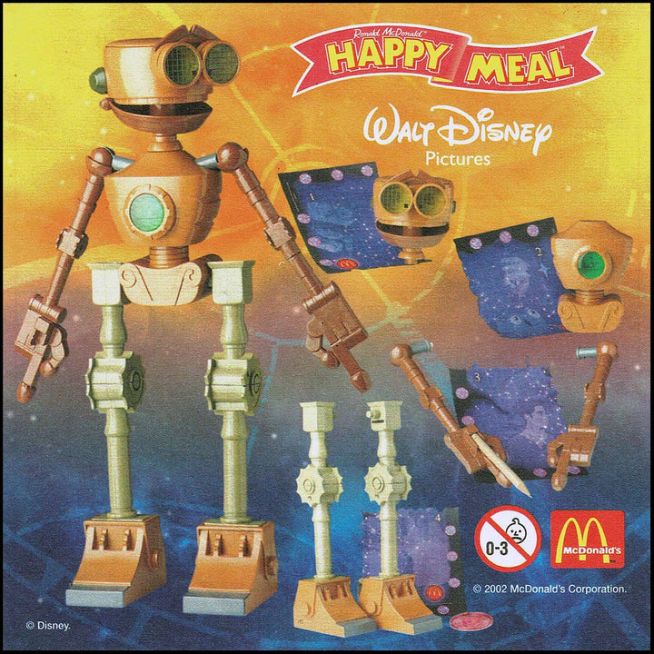 Netherlands, 2002/14, Happy Meal set, Piraten planeet