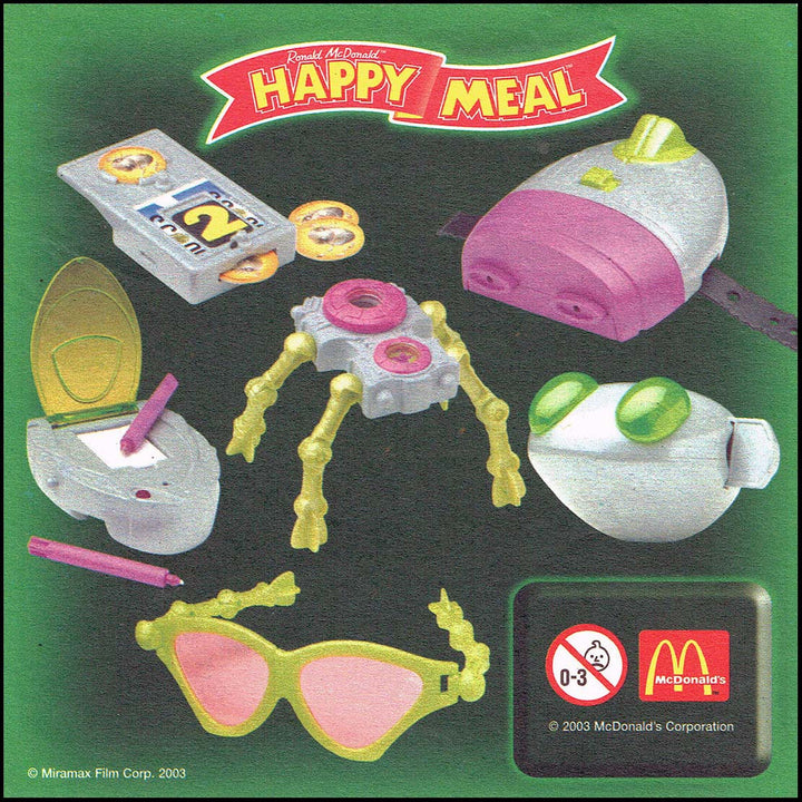 Netherlands, 2003/02, Happy Meal set, SpyKids