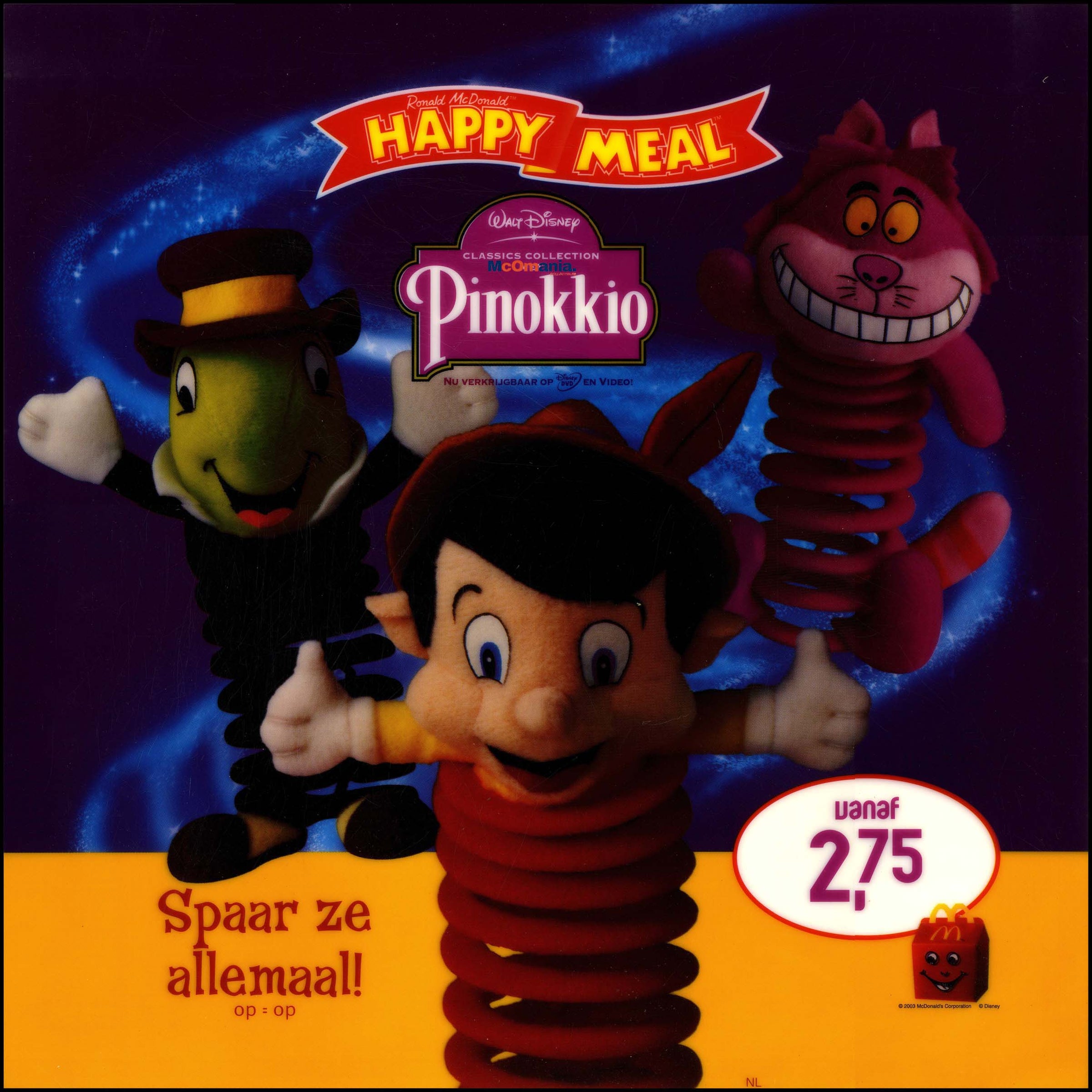 2003/05 Pinnokio Classic Collection