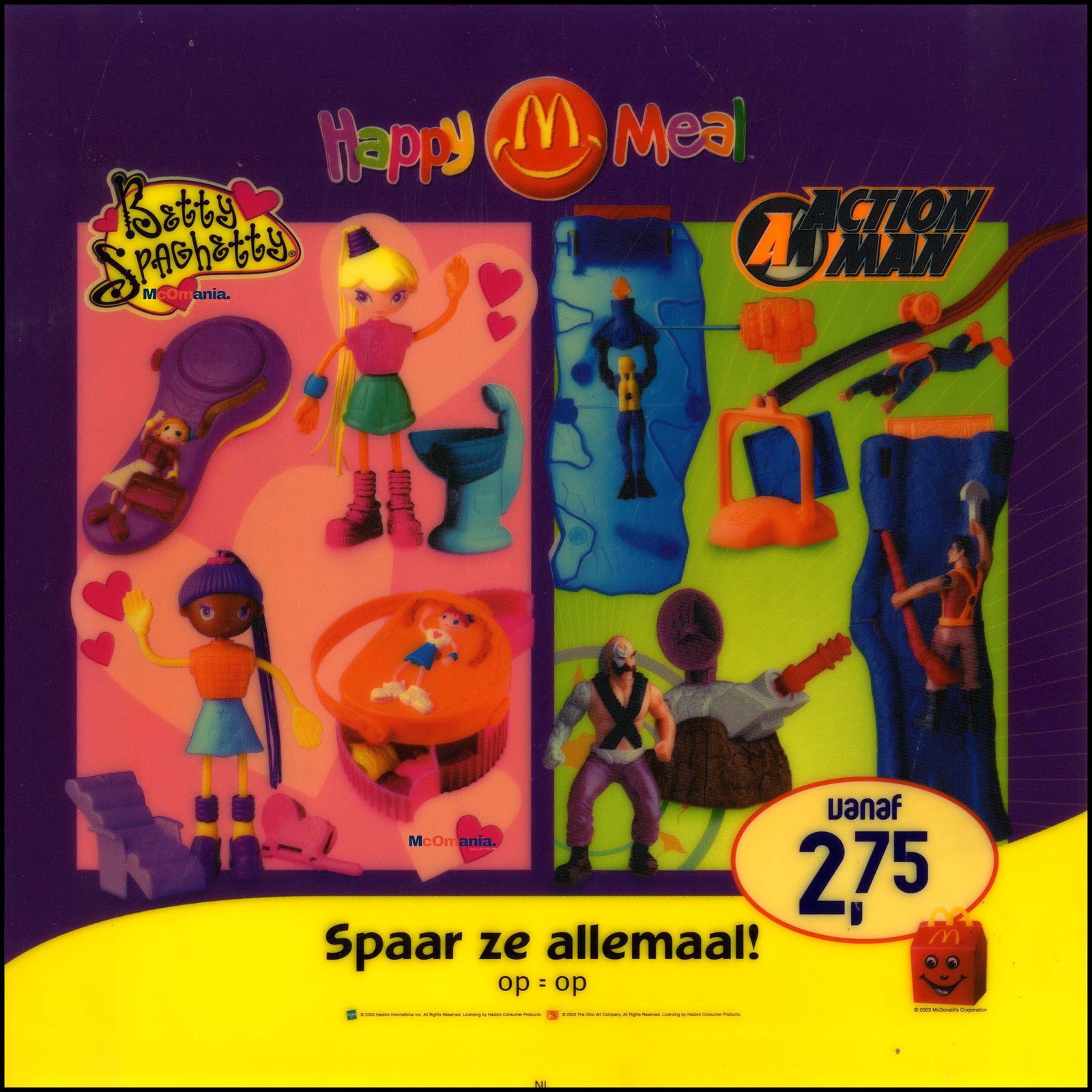 2003/08 Betty Spaghetti - Action Man