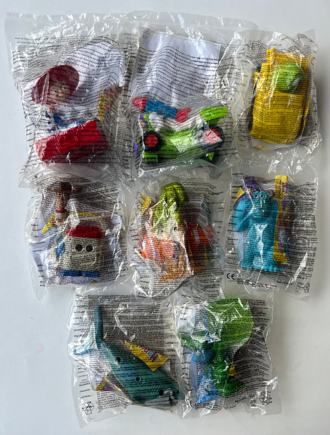 Netherlands, 2004/04, Happy Meal set, Pixar Masterpiece Collection