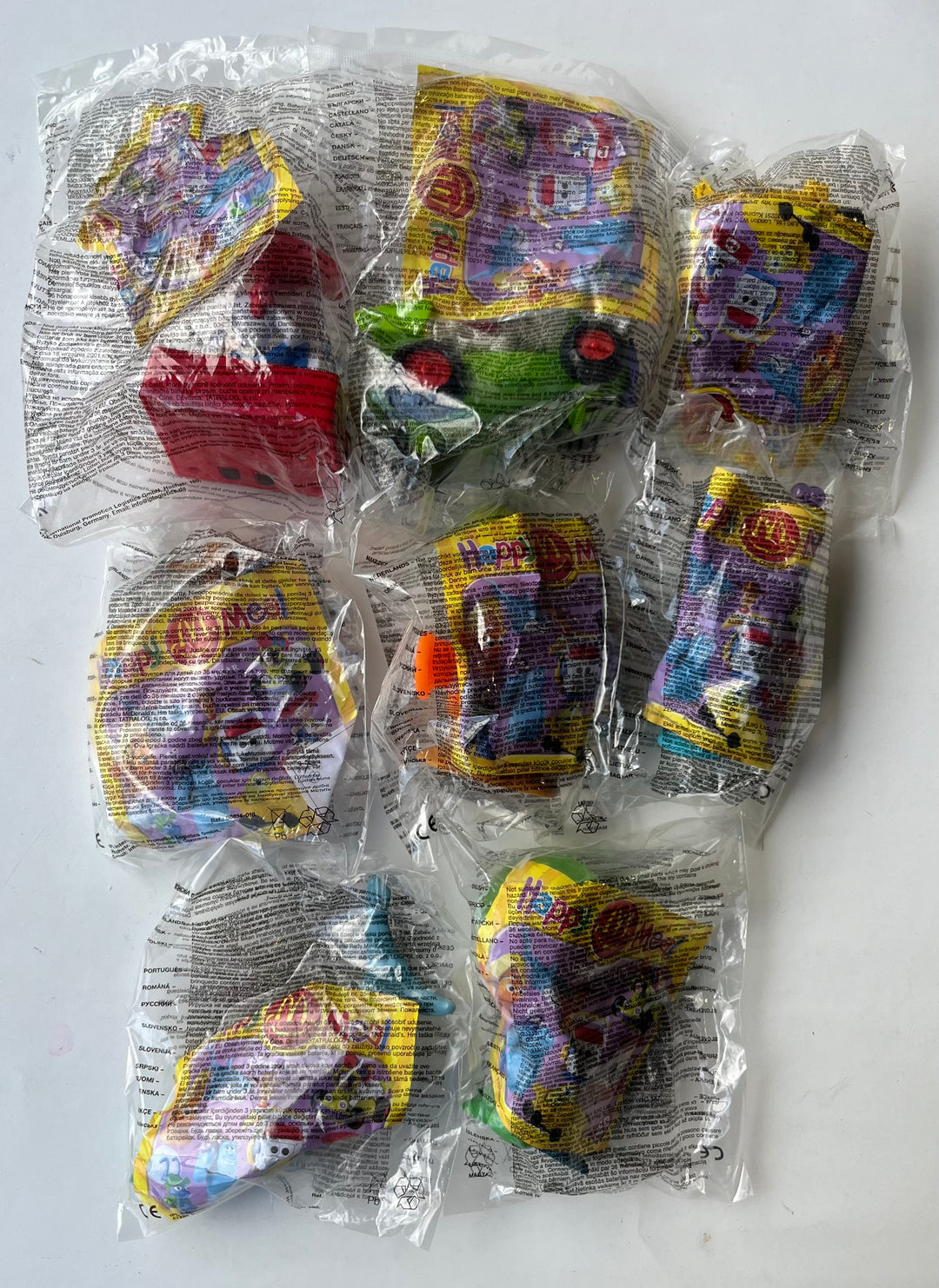 Netherlands, 2004/04, Happy Meal set, Pixar Masterpiece Collection