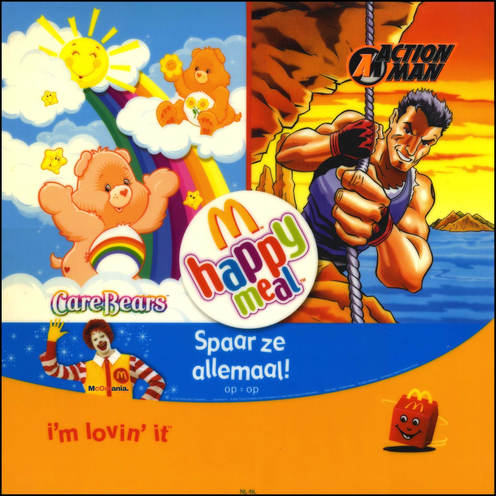 2004/06 Care Bears - Action Man