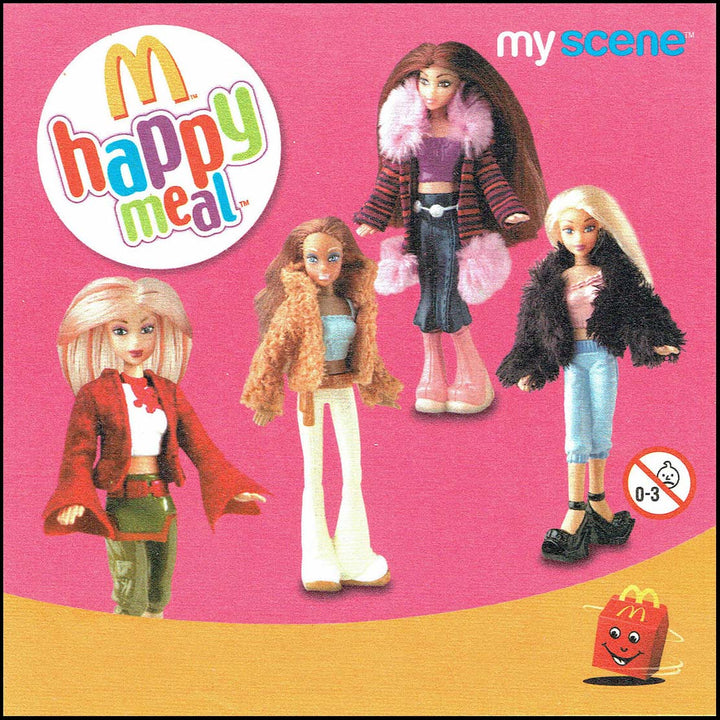 Netherlands, 2004/08, Happy Meal Set, Barbie, My Scene
