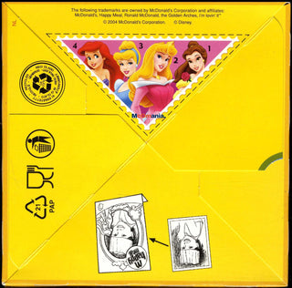 2004/08 Disney’s helden en prinsessen (boxes/bags)