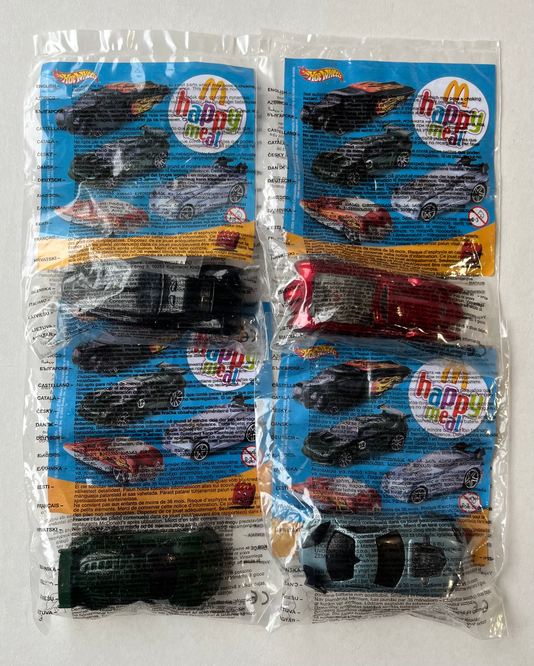 Netherlands, 2004/09, Happy Meal set, HotWheels