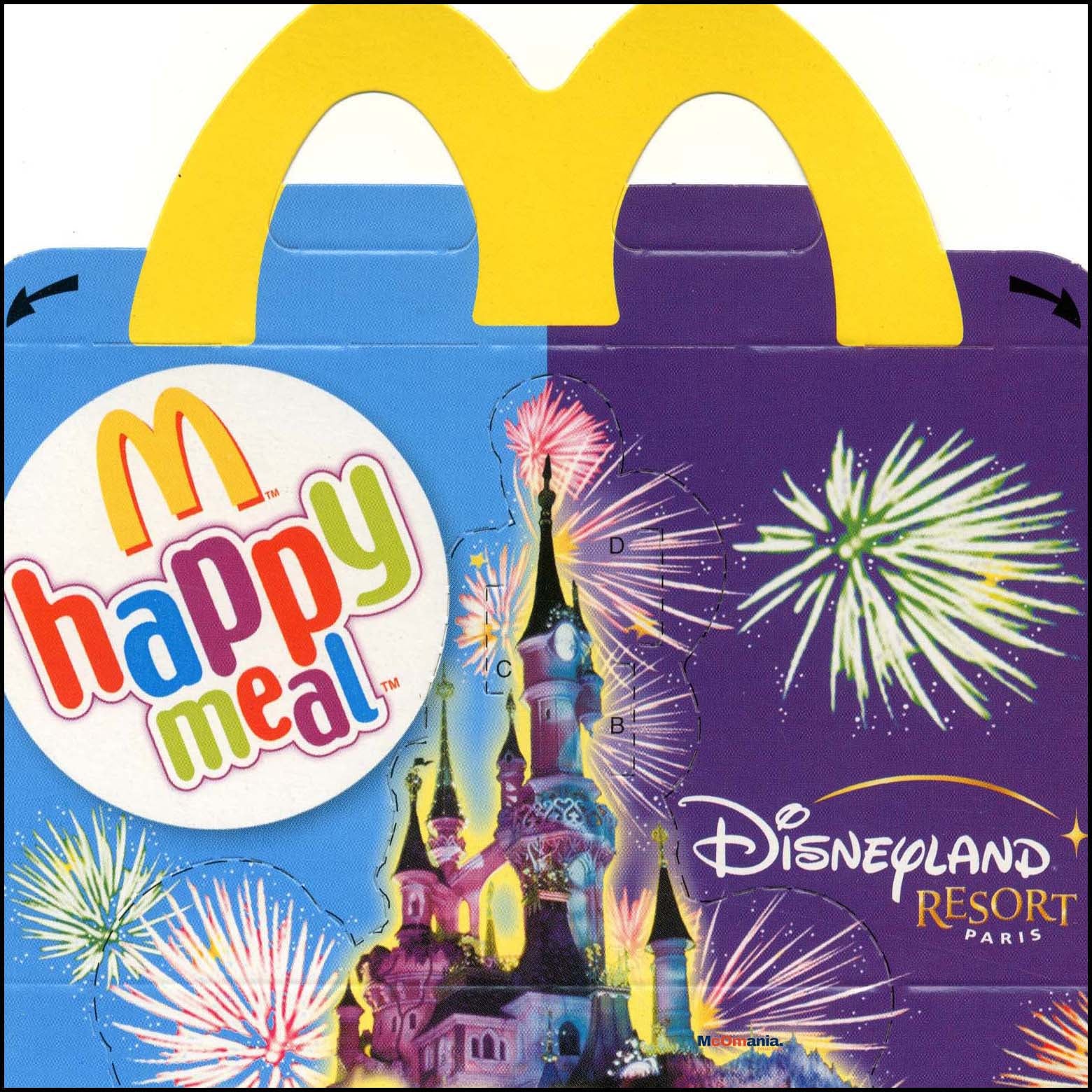 2004/10 Disneyland Resort Paris (boxes/bags)