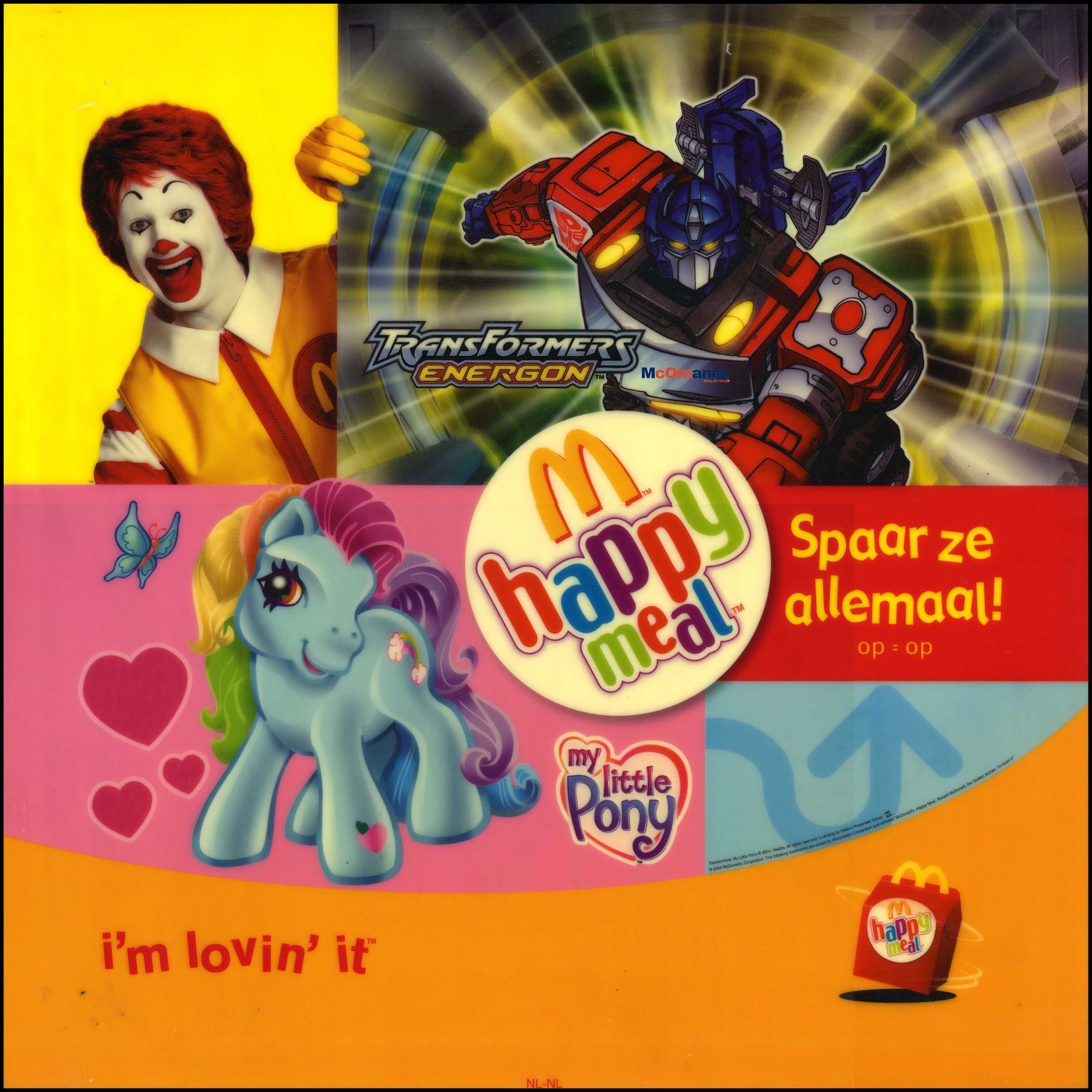 2004/12 My Little Pony - Transformers Energon