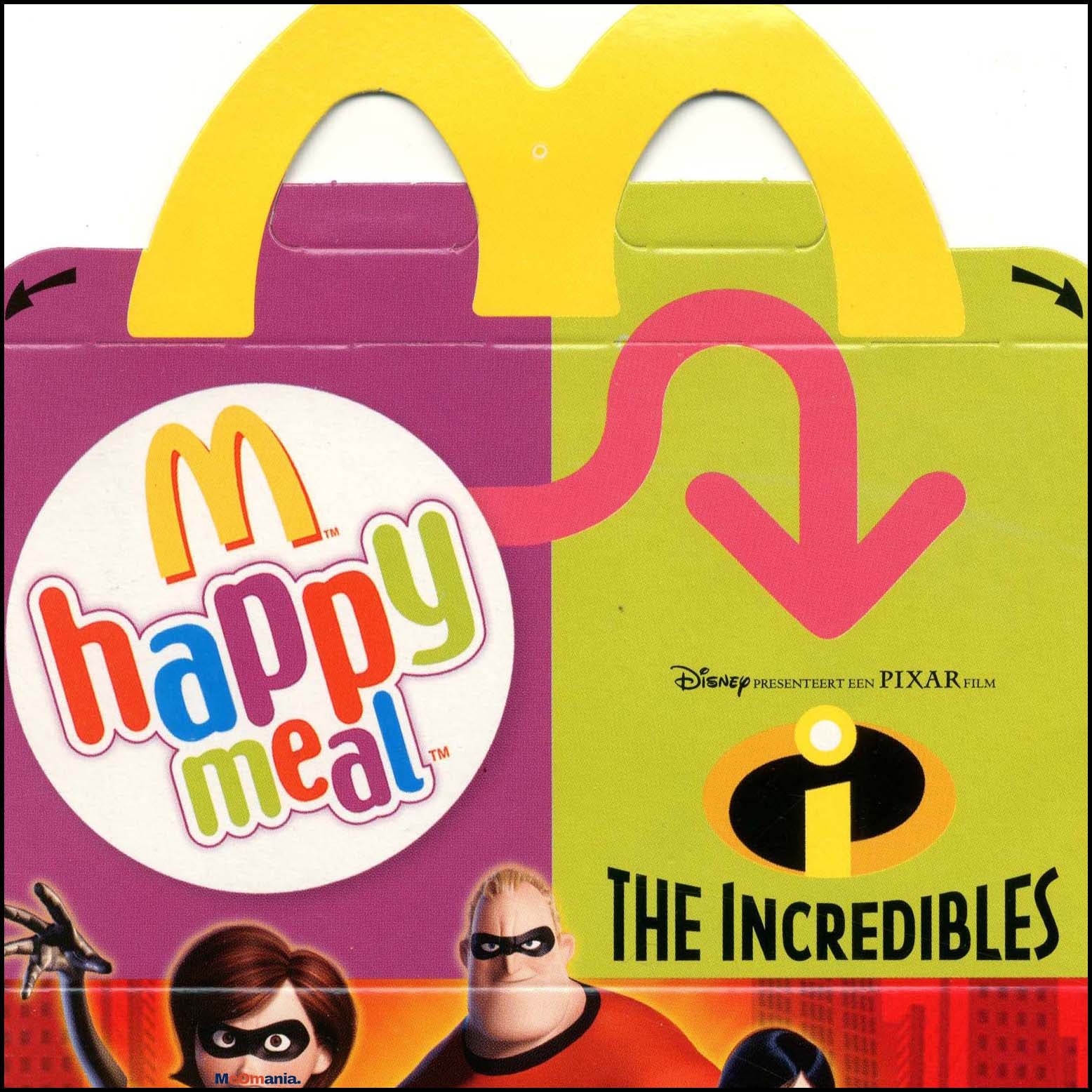 2004/13 The Incredibles (boxes/bags)