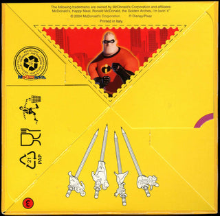 2004/13 The Incredibles (boxes/bags)