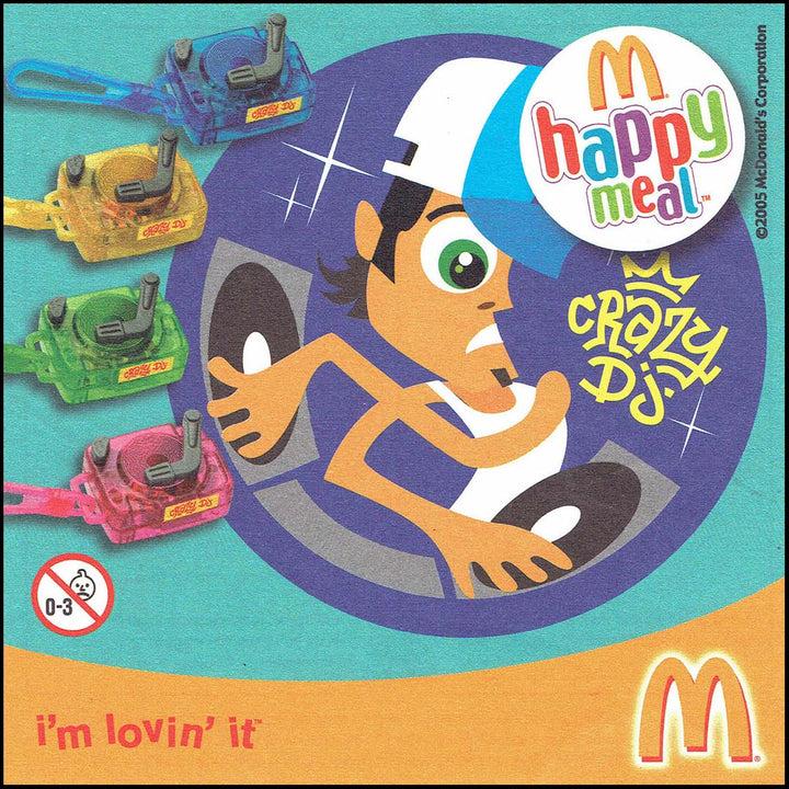 Netherlands, 2005/09, Happy Meal Set, Crazy DJ