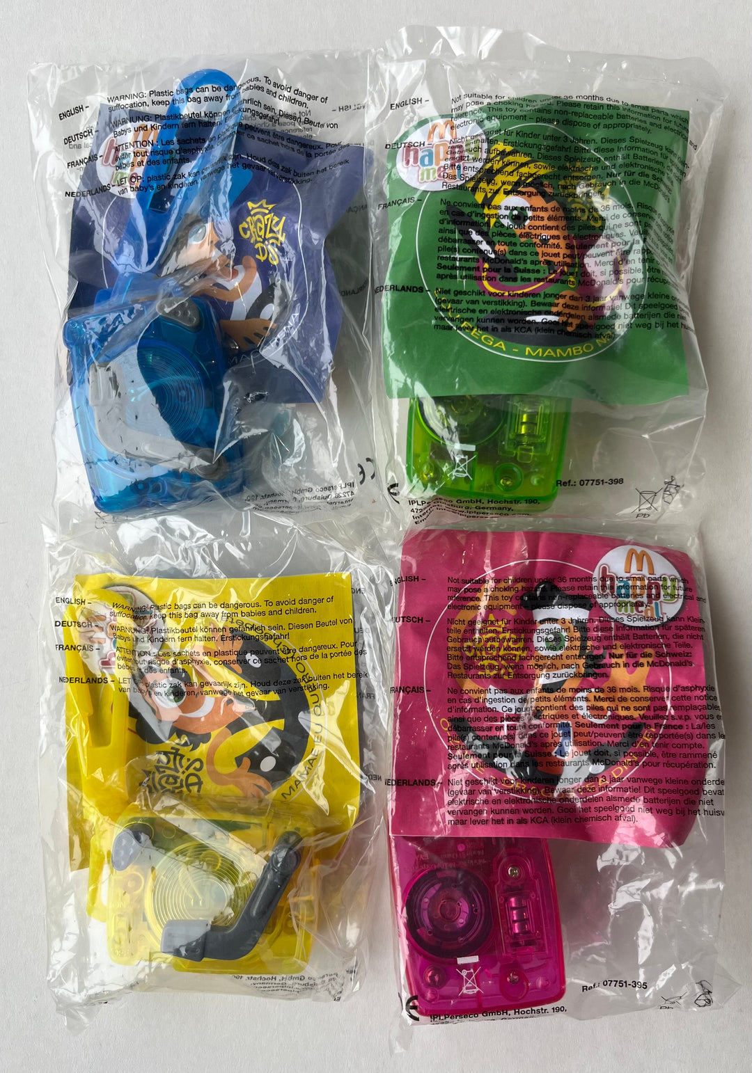 Netherlands, 2005/09, Happy Meal Set, Crazy DJ