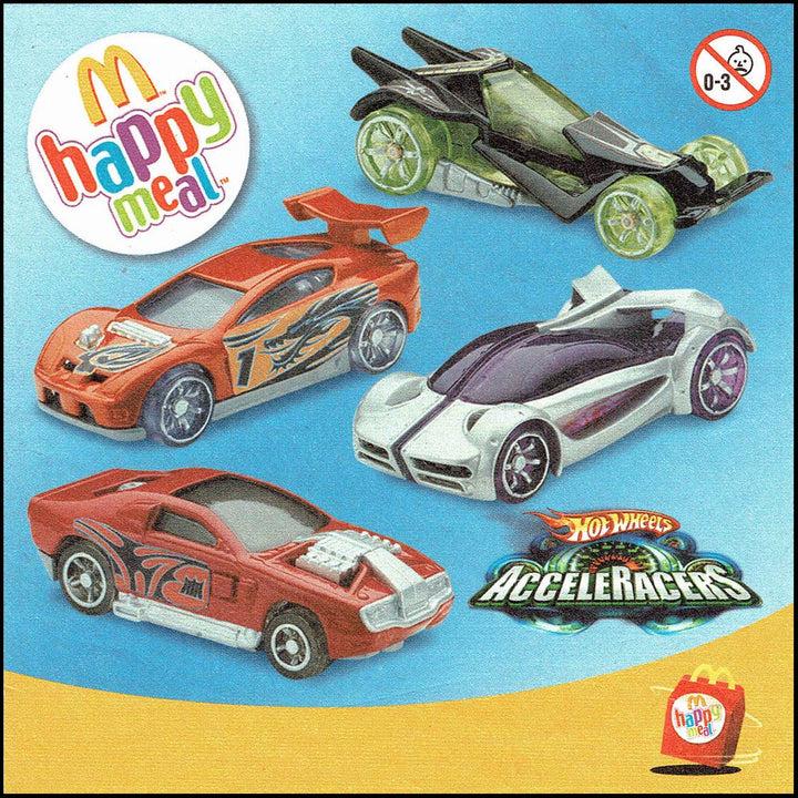 Netherlands, 2005/16, Happy Meal set, HotWheels Accelerators