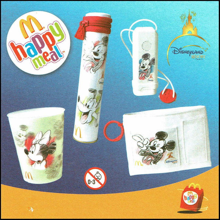 Netherlands, 2006/05, Happy Meal set, Disneyland Resort Parijs